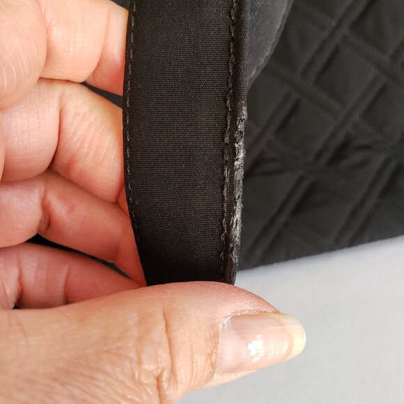 Vera Bradley Classic Black Tote - Picture 11 of 14